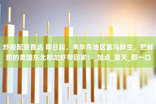 炒股配资首选 即日起，来华东地区盒马鲜生，把鲜甜的美国东北部龙虾带回家！_加点_夏天_那一口